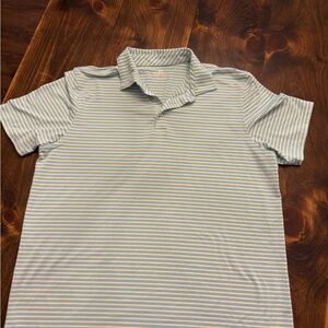 Southern Tide Polo Shirt Men’s Striped XXL